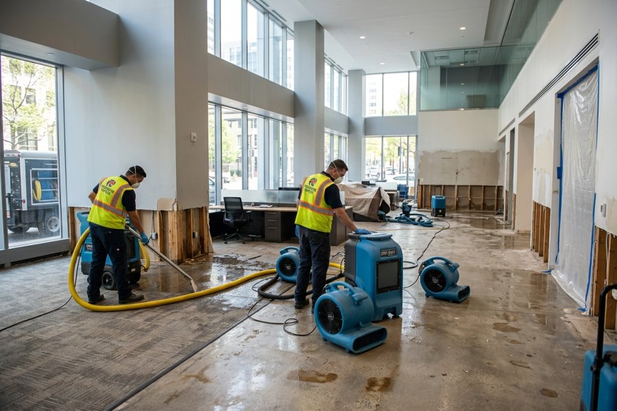 Commercial Building Restoration by Inland Empire Flood Kings